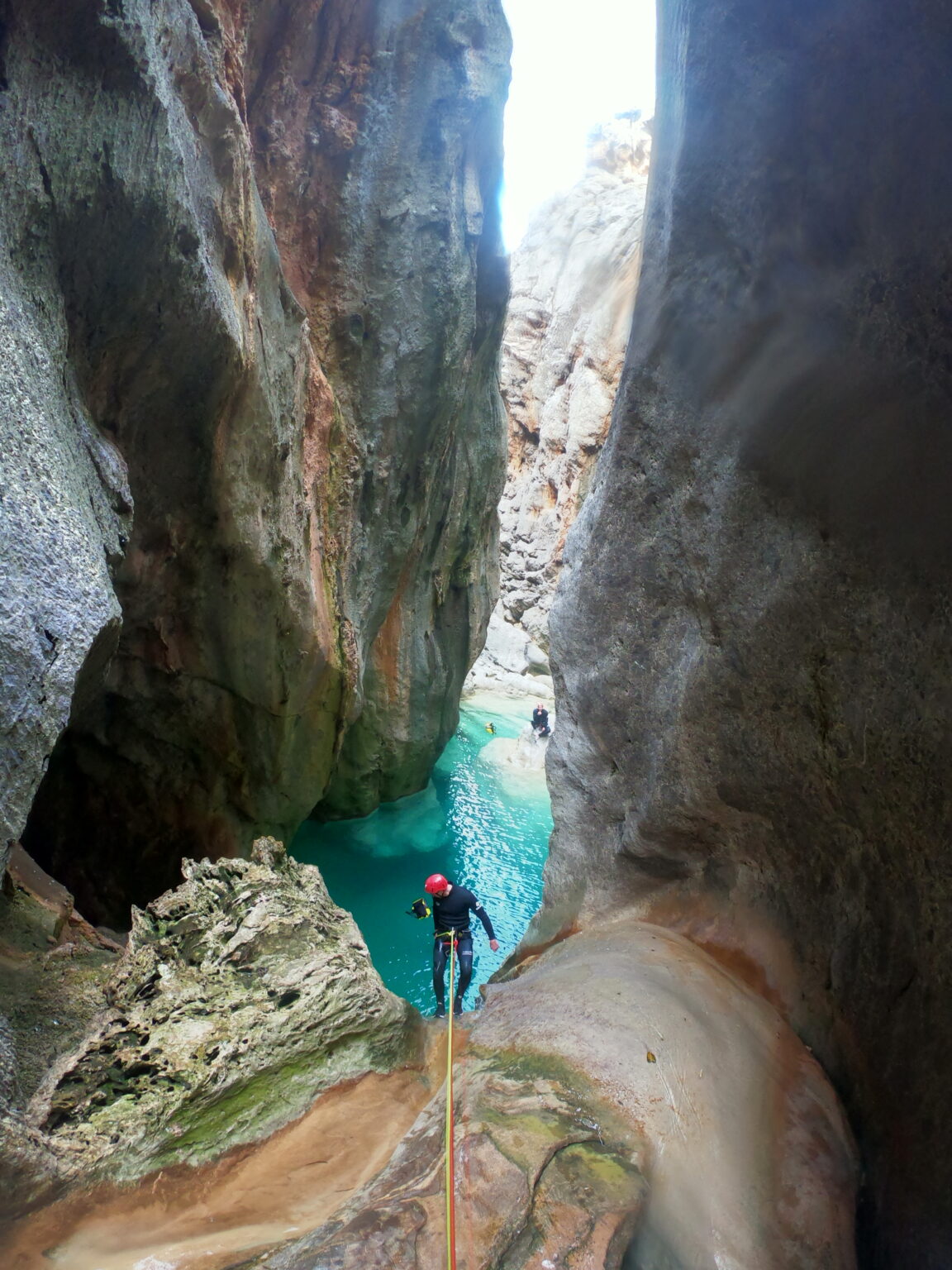 Private and small-group canyoning adventures in Mallorca